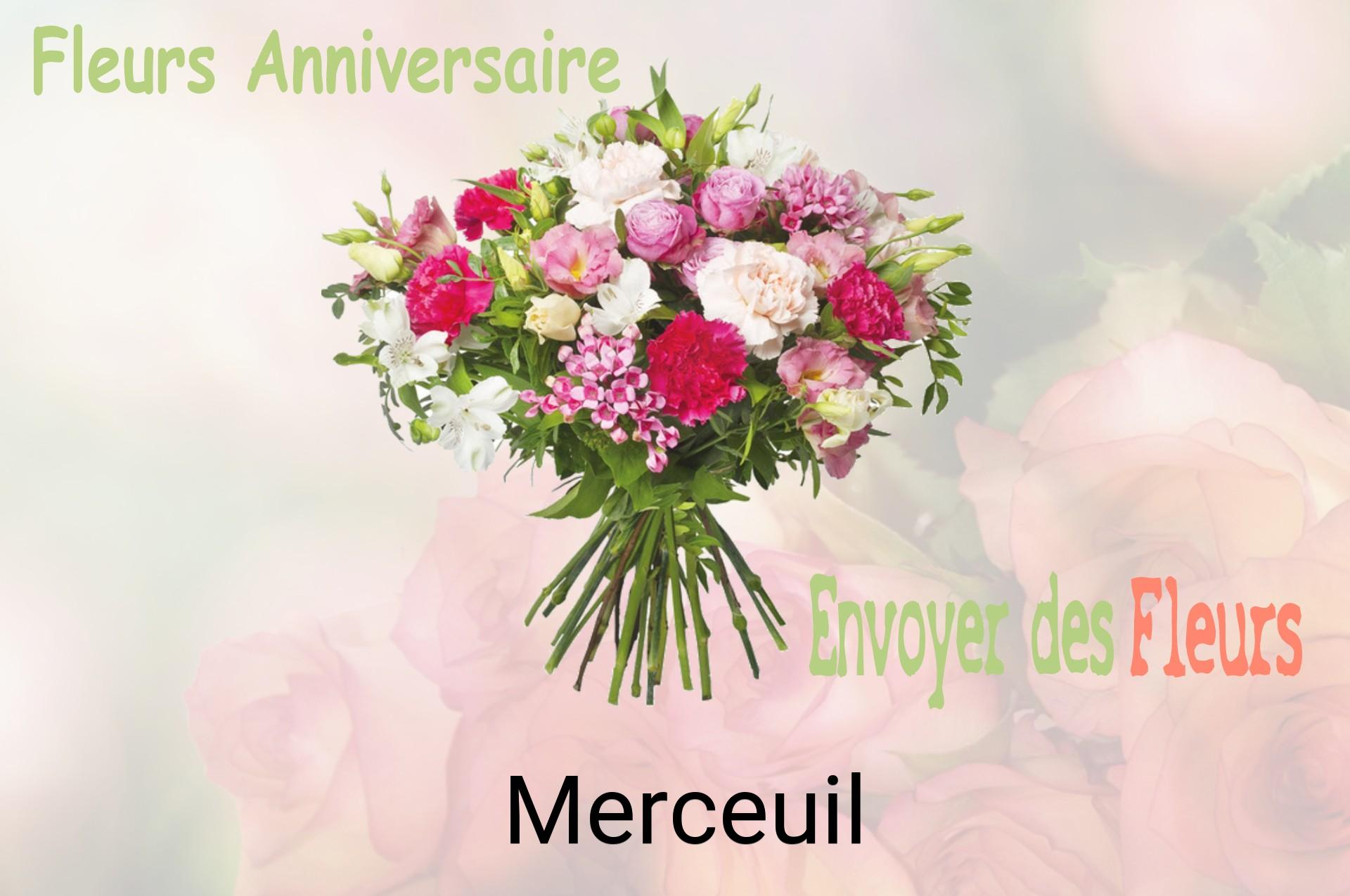 Bouquet de fleurs d’anniversaire livré à Merceuil
