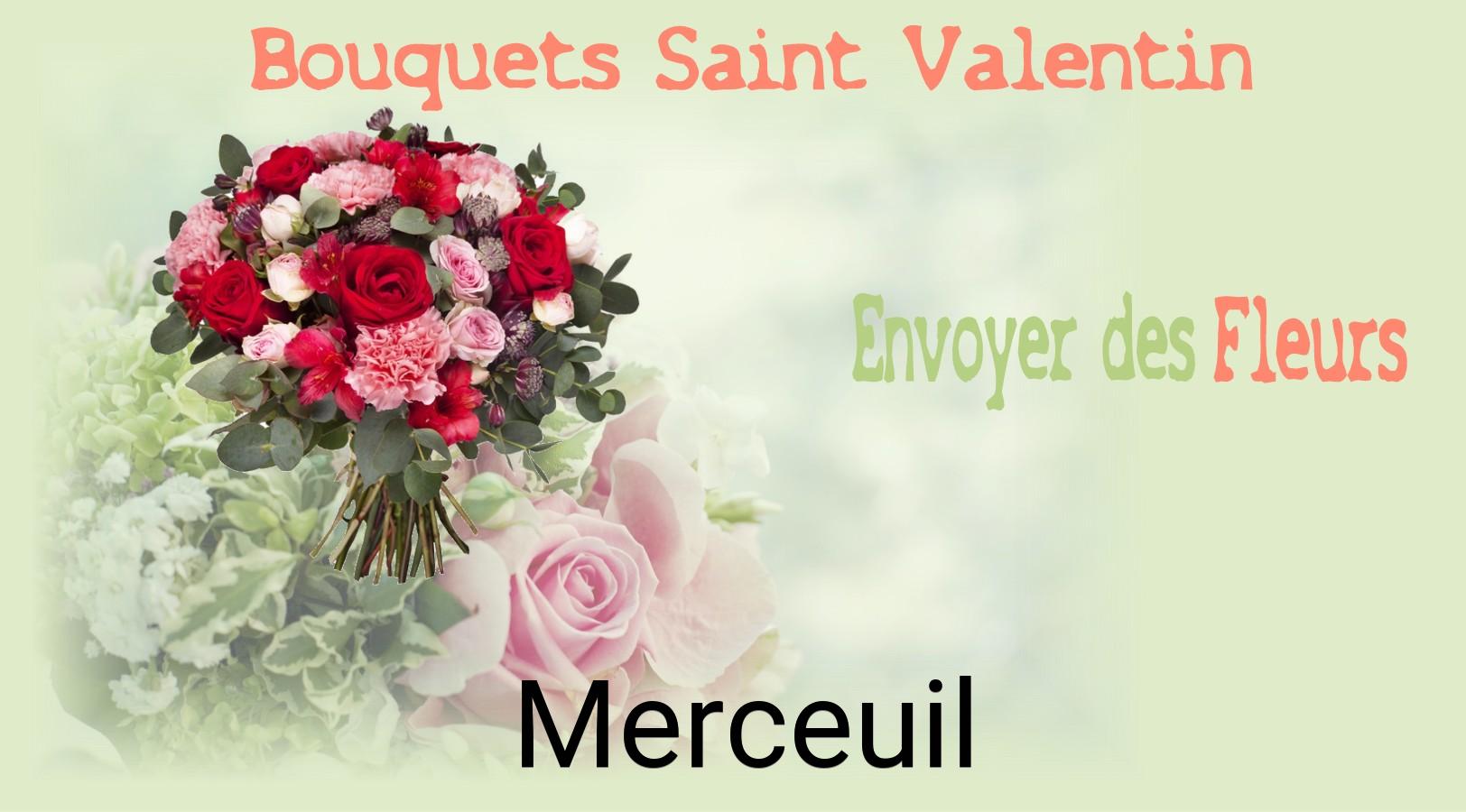Roses de Saint-Valentin livrées à Merceuil